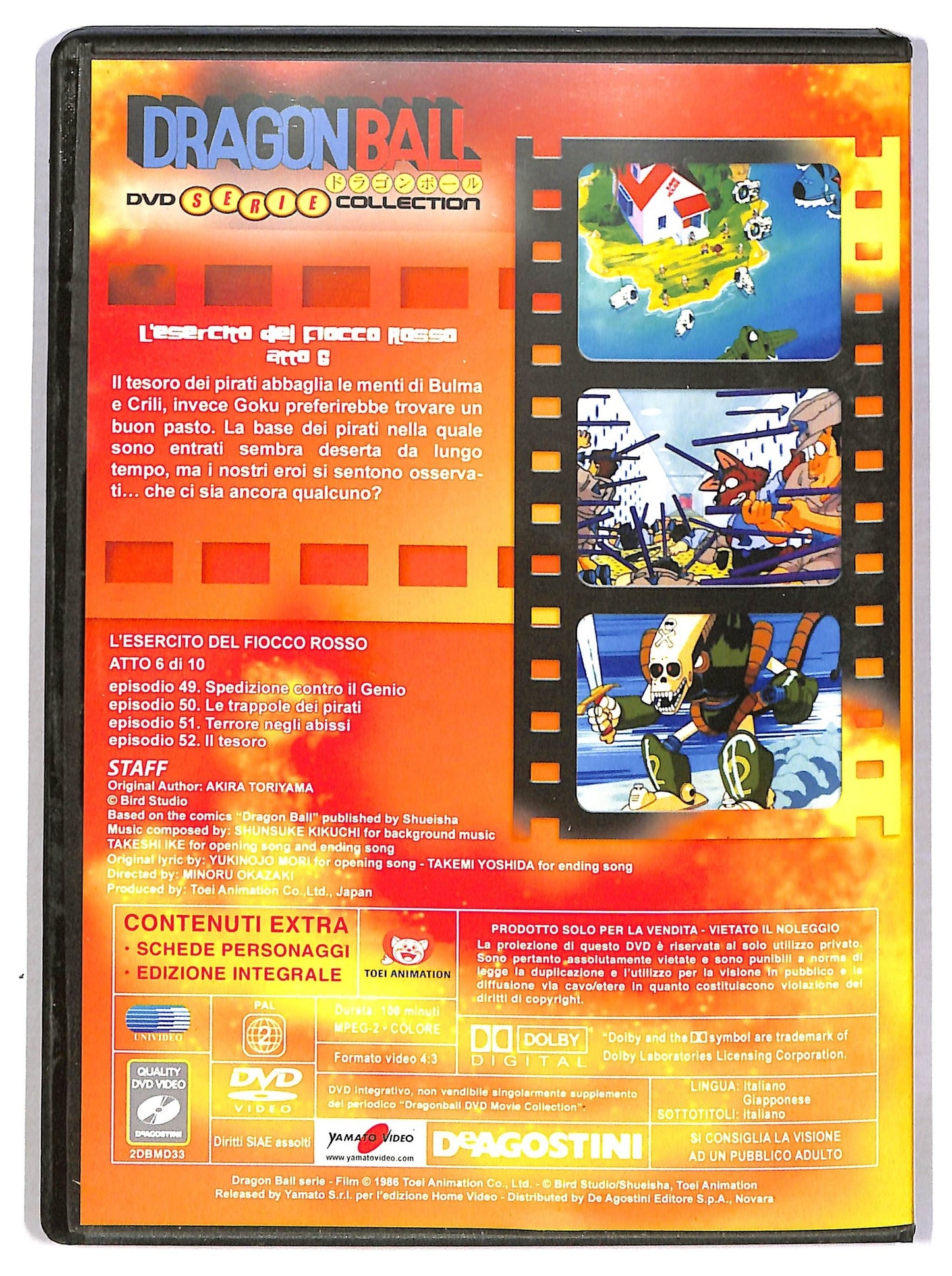 EBOND Dragonball serie collec - L'esercito del fiocco rosso atto 6 EDITORIALE DVD D791835