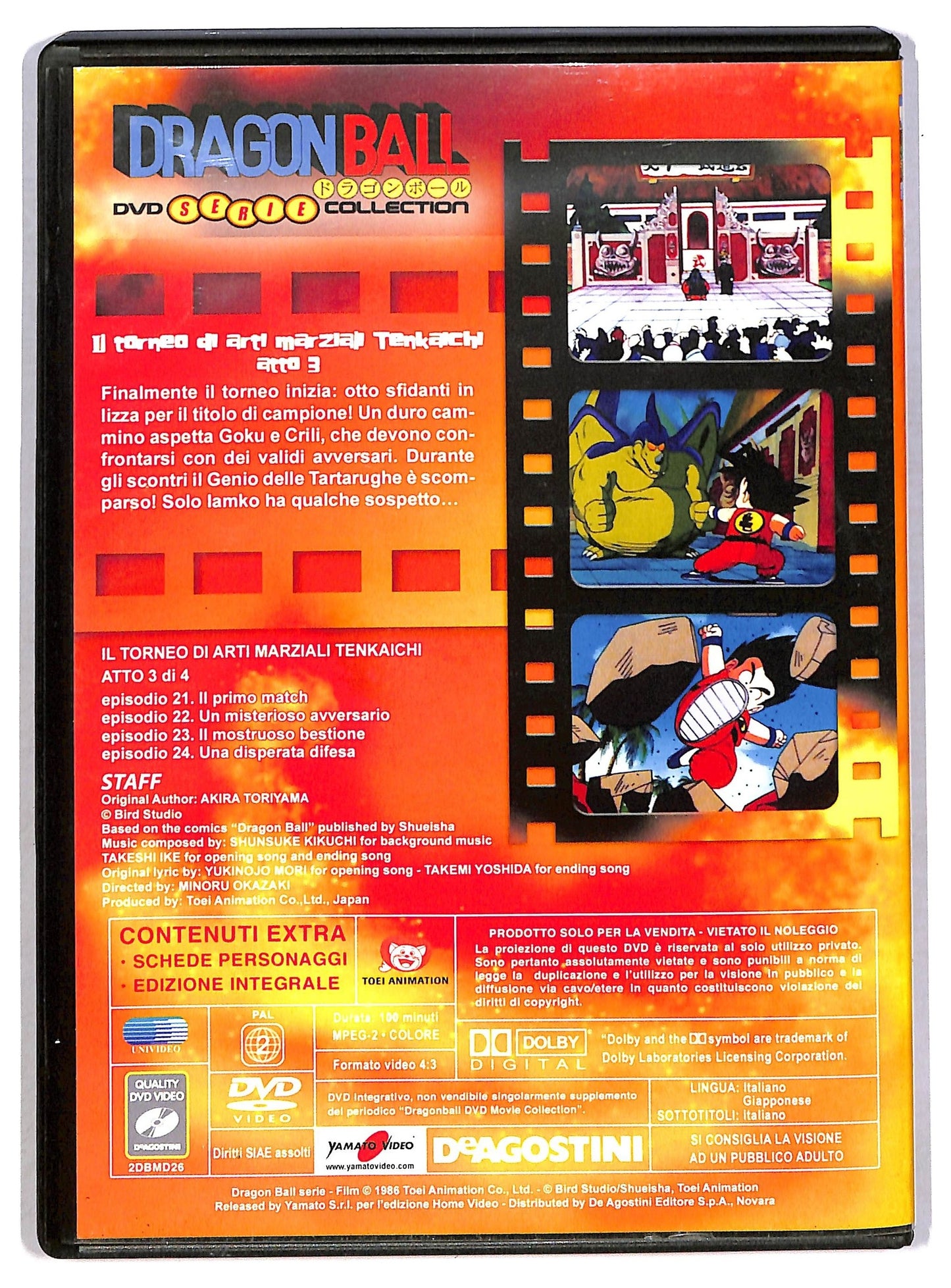 EBOND Dragonball serie collec - Il torneo di arti marziali Tenkaichi atto 3 EDITORIALE DVD D791840