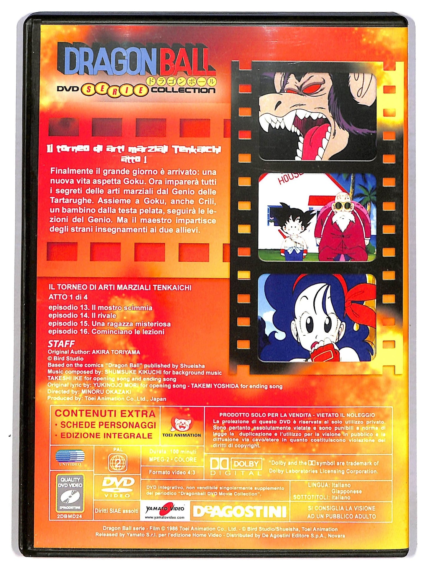 EBOND Dragonball serie coll - Il torneo di arti marziali tenkaichi atto 1 EDITORIALE DVD D791843