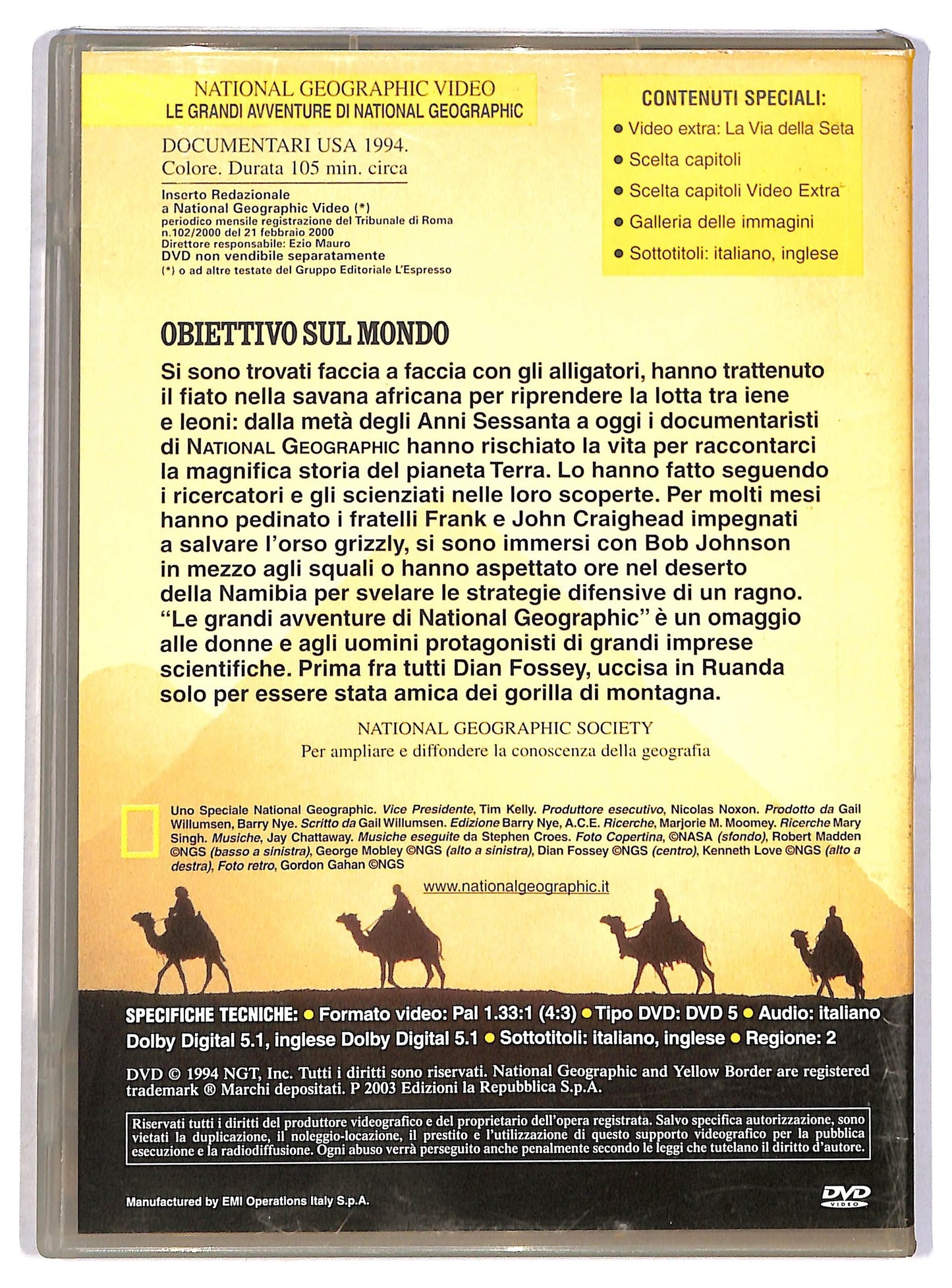 EBOND Le Grandi Avventure Di National Geographic Vol. 2 DVD Editoriale D791858