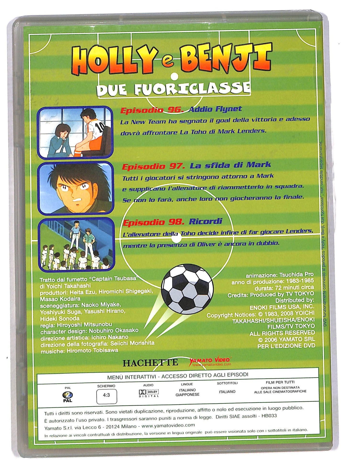 EBOND Holly e Benji - Due fuoriclasse (Dvd 33) EDITORIALE DVD D791904