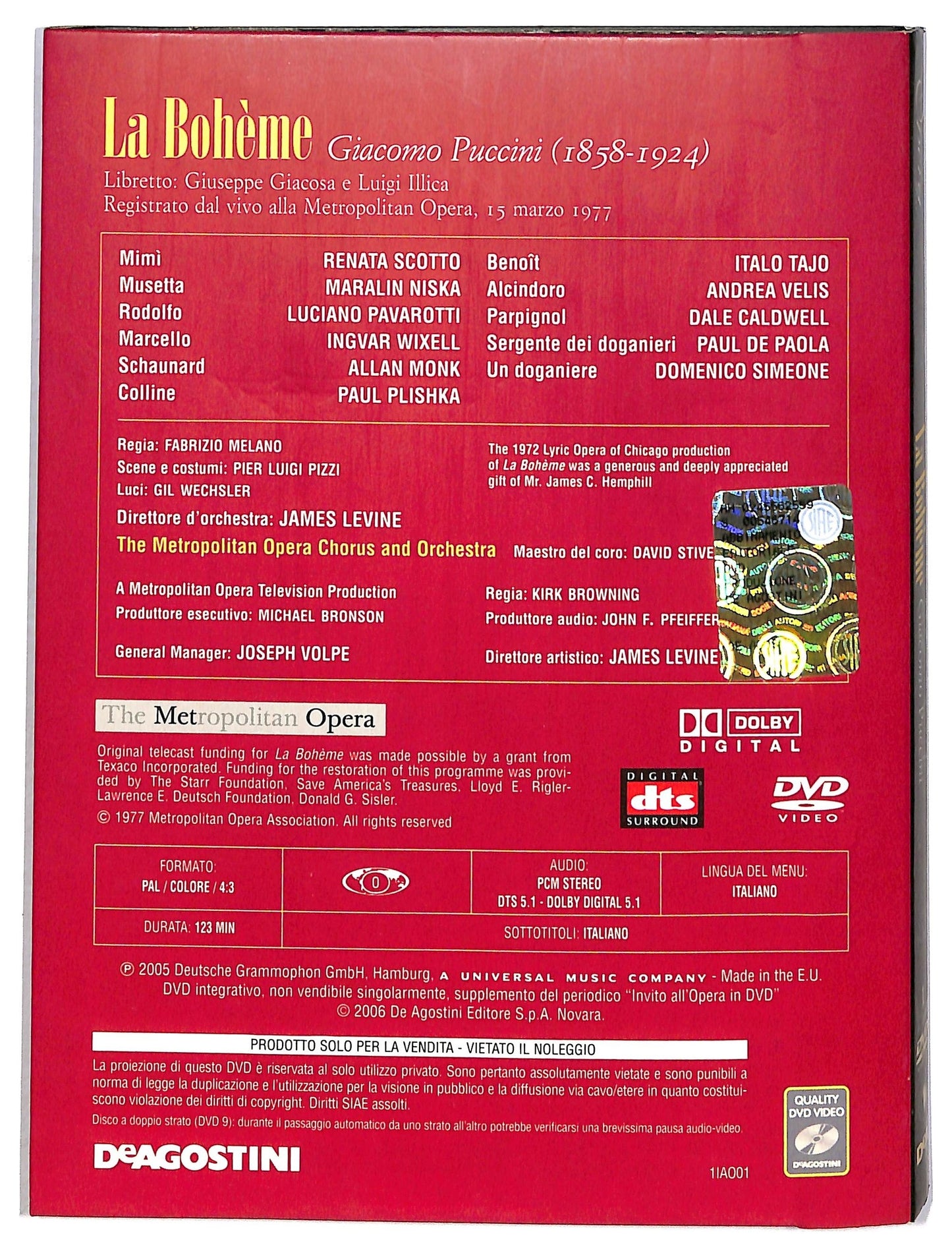 EBOND La Boheme - Invito all'Opera - EDITORIALE DVD D791932