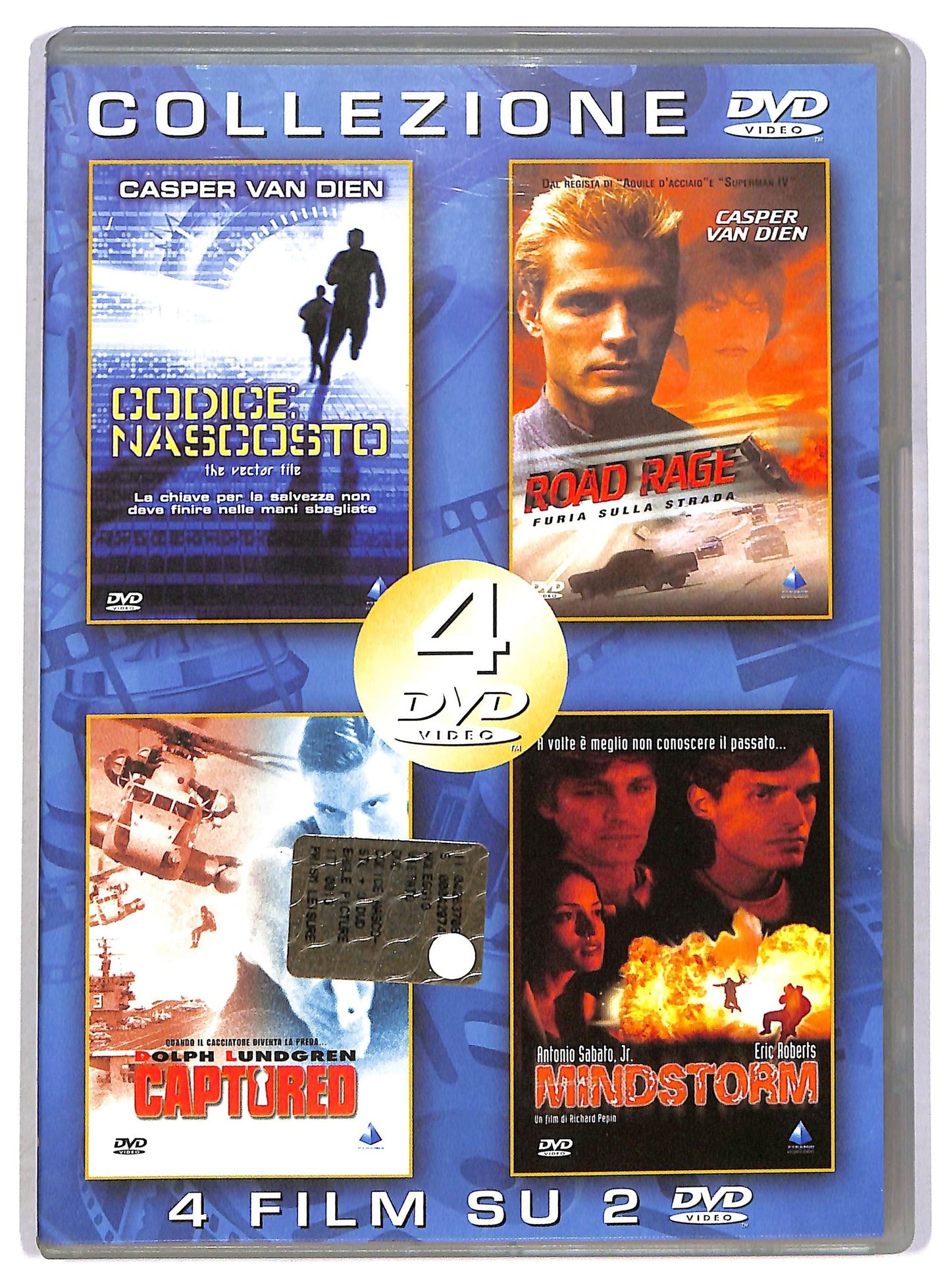 EBOND Collezione 4 film su 2 - codice nascosto - road rage EDITORIALE DVD D791937