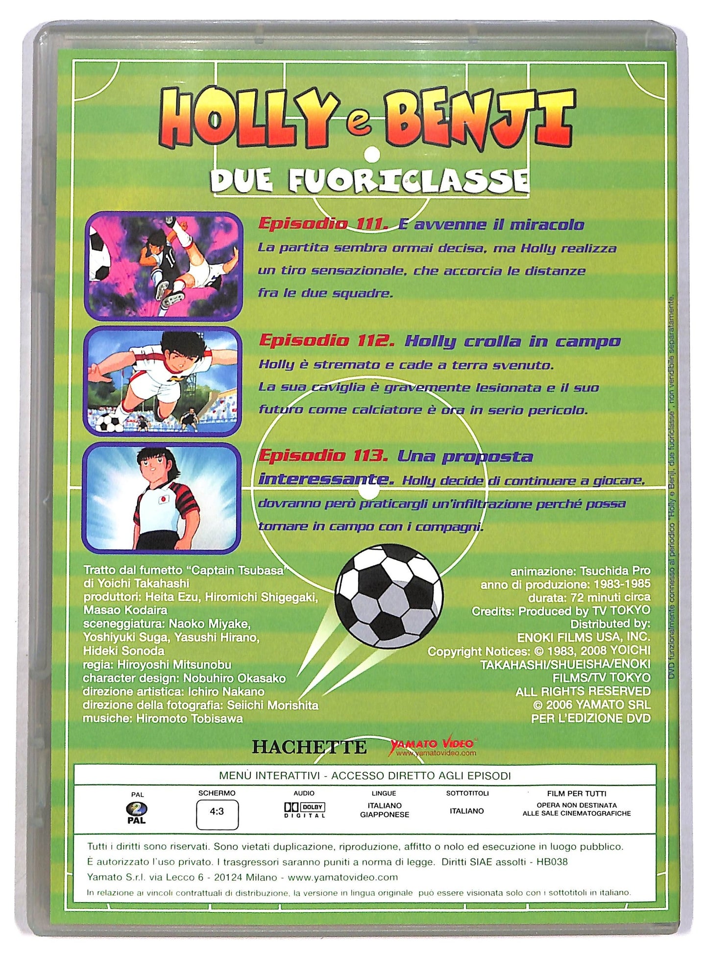 EBOND Holly e Benji - Due fuoriclasse (Dvd 38) EDITORIALE DVD D791940