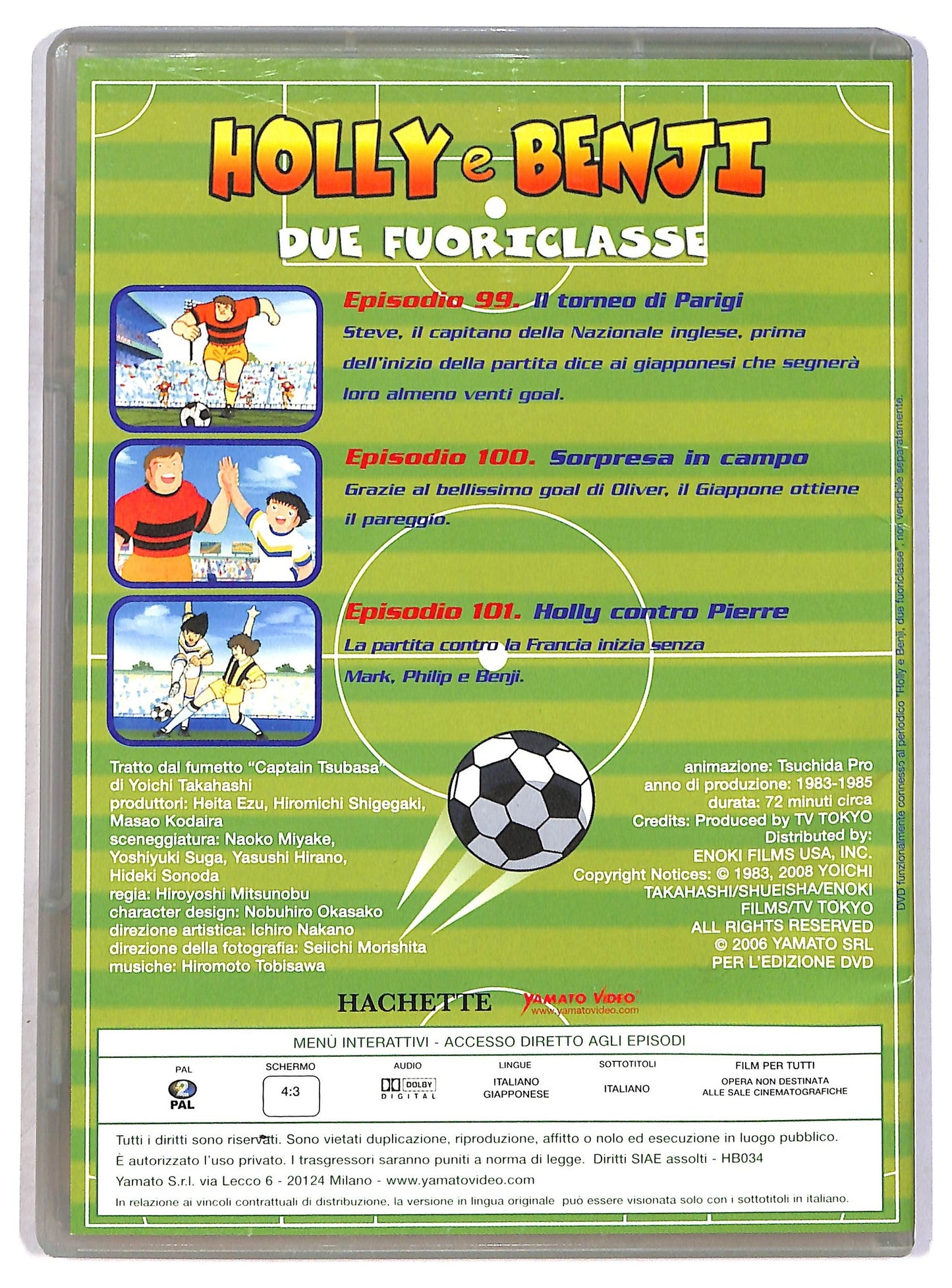 EBOND Holly e benji due fuoriclasse vol 34 EDITORIALE DVD D791942