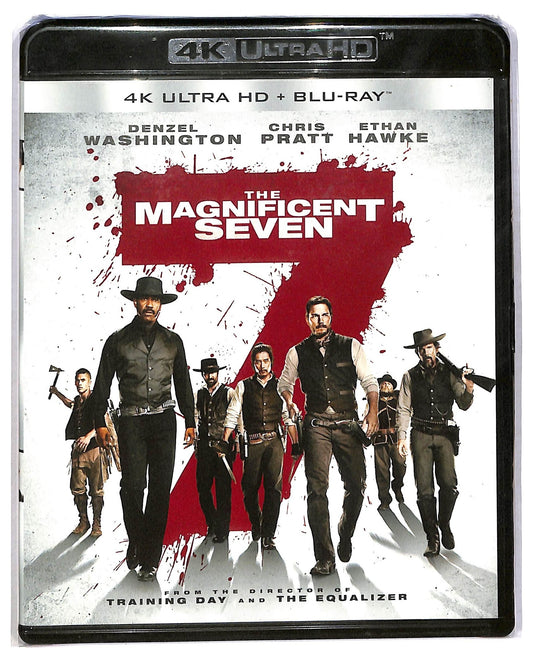 EBOND The Magnificent Seven 4K ULTRA HD - 2 disc edizione UK BLURAY  BLURAY BLURAY D791960