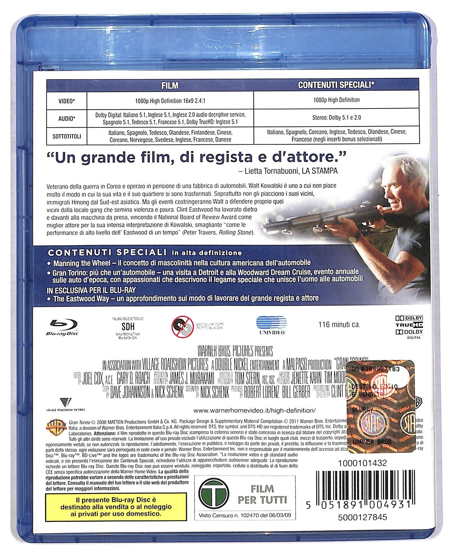 EBOND gran torino BLURAY D791980