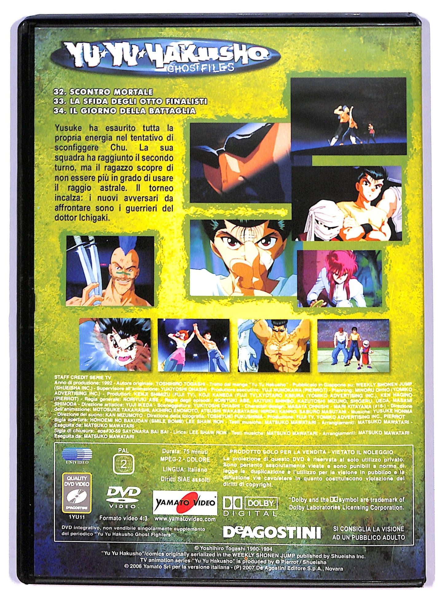 EBOND Yu Yu Hakusho Ghost Files EDITORIALE DVD D792120