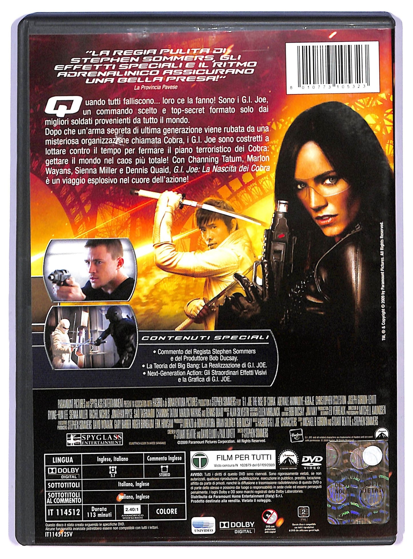 EBOND g.i. joe - la nascita dei cobra DVD D792213