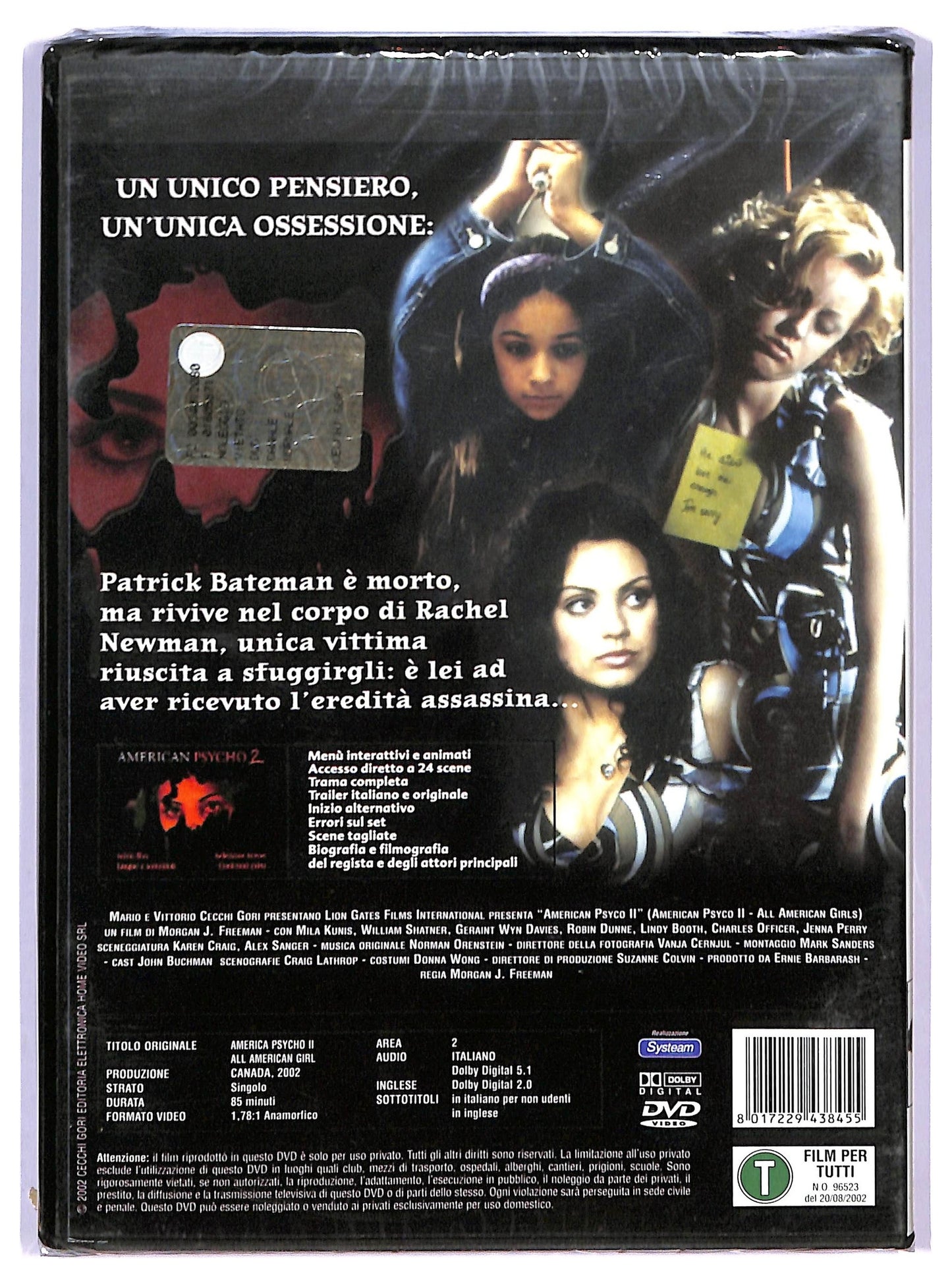 EBOND American Psycho II DVD D792229