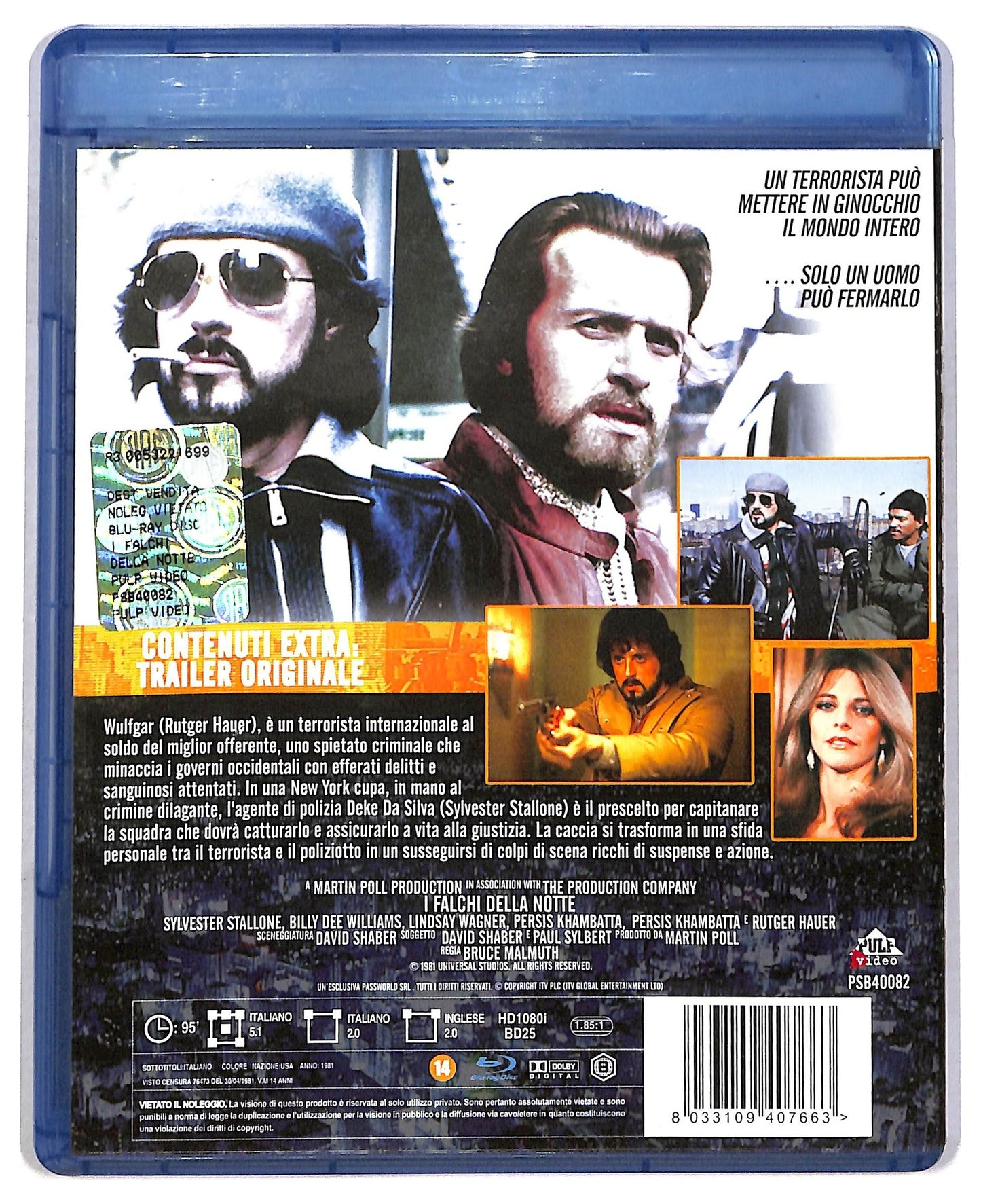 EBOND I Falchi Della Notte BLURAY  BLURAY BLURAY D792312