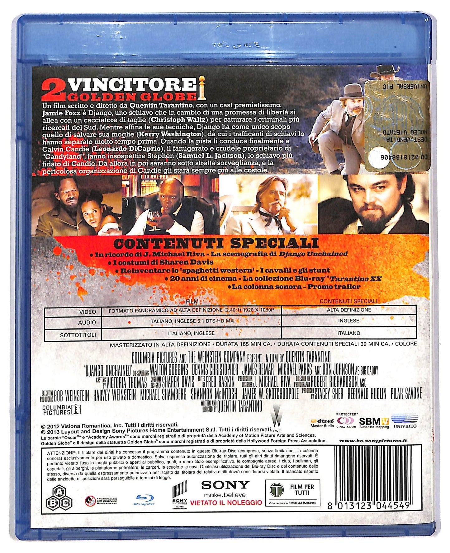 EBOND Django Unchained   BLURAY D792322