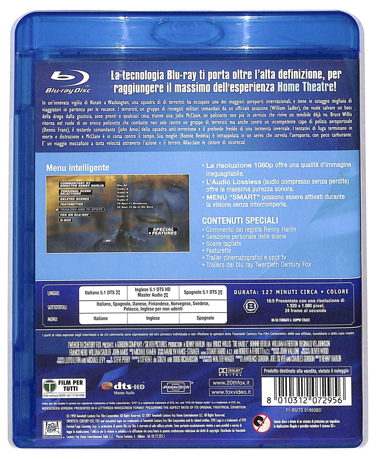 EBOND Die Hard 2  - 58 Minuti Per Morire  BLURAY D792332