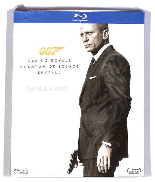 EBOND 007 - Casino royale - quantum of solace - skyfall EDITORIALE BLURAY  BLURAY BLURAY D792340