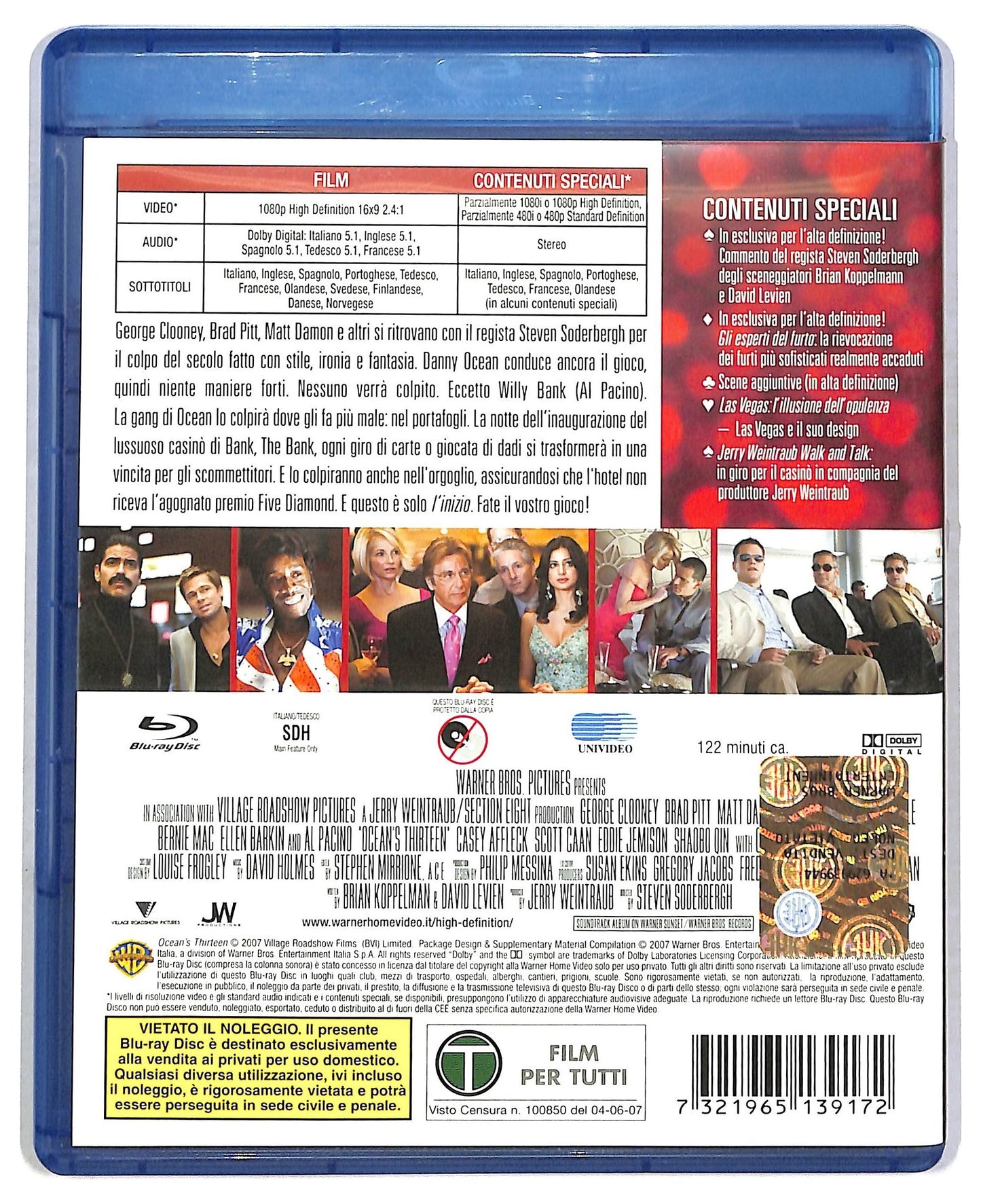 EBOND Ocean'S Thirteen  BLURAY D792430
