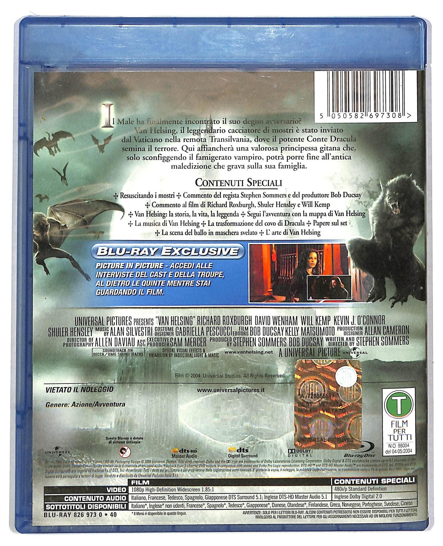 EBOND Van Helsing BLURAY D792471