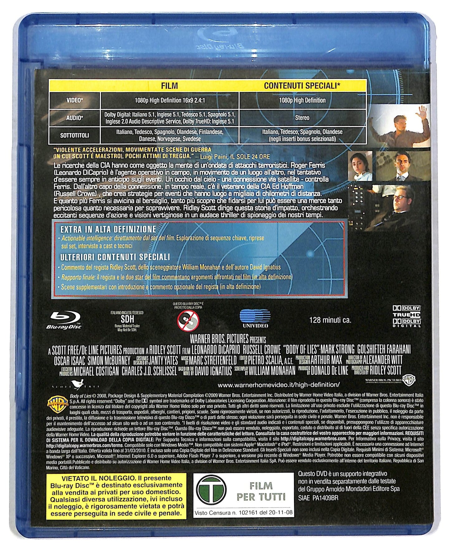 EBOND Nessuna verita EDITORIALE BLURAY D792520