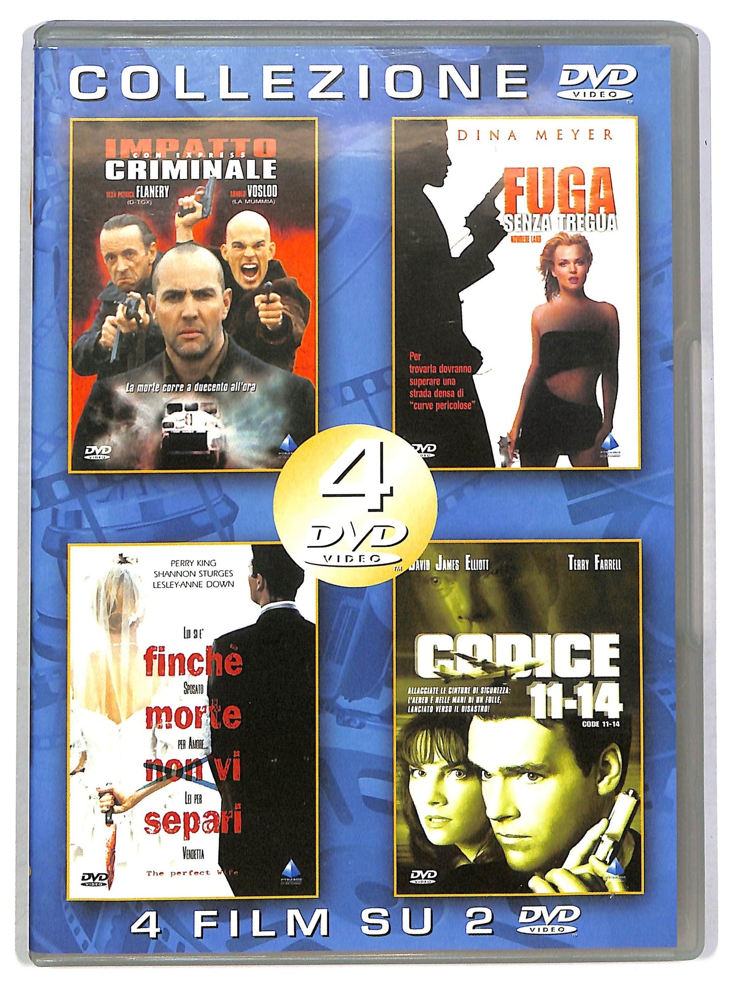EBOND Impatto crimin,Fuga sen. tregua,Morte non vi separi,Cod.11-14 EDITORIALE DVD D792525