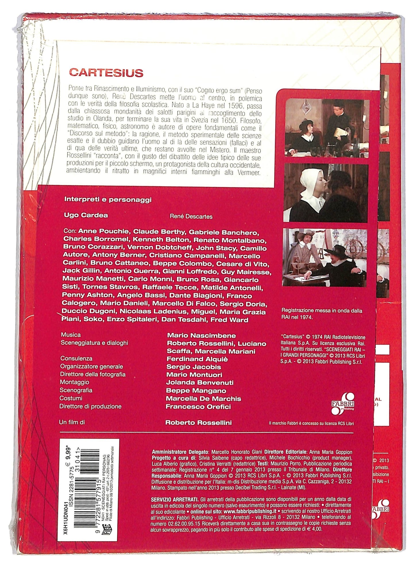 EBOND Sceneggiati Rai Cartesius Puntate 1 e 2 EDITORIALE DVD D792545