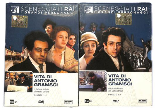 EBOND Sceneggiati Rai VIta di Antonio Gramsci Puntate da 1 a 4 EDITORIALE DVD D792550