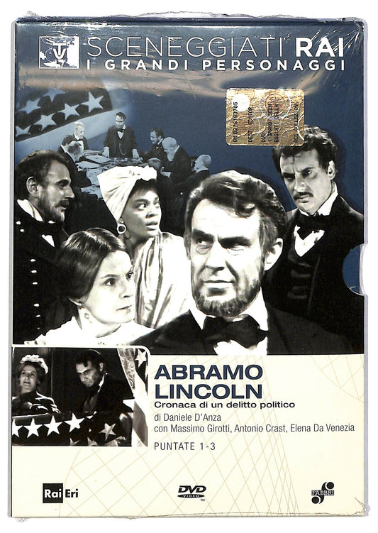 EBOND Sceneggiati Rai Abramo Lincoln Puntate da 1 a 3 EDITORIALE DVD Slip Case D792553
