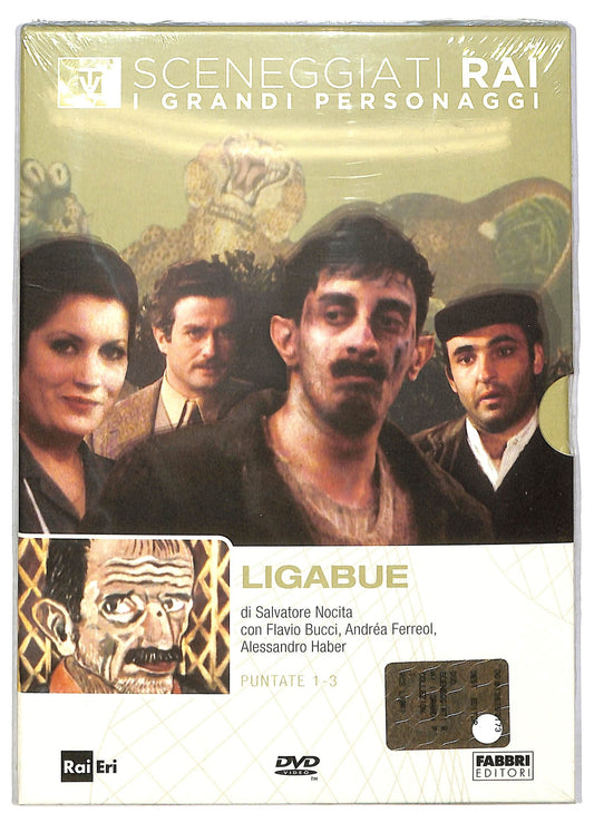 EBOND Sceneggiati Rai Ligabue PUntate da 1 a 3 EDITORIALE DVD Slip Case D792557
