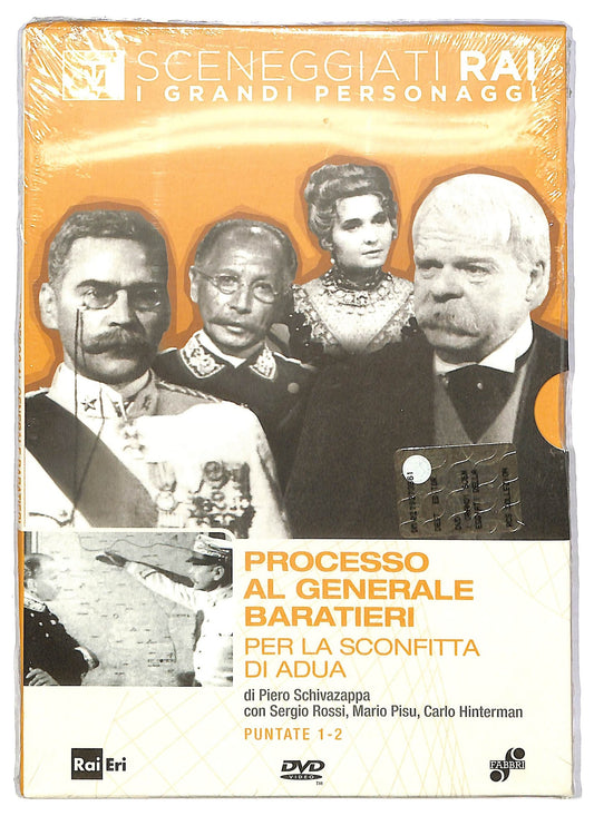 EBOND Sceneggiati Rai Processo Al Genenerale Baratieri EDITORIALE DVD Slip Case D792569