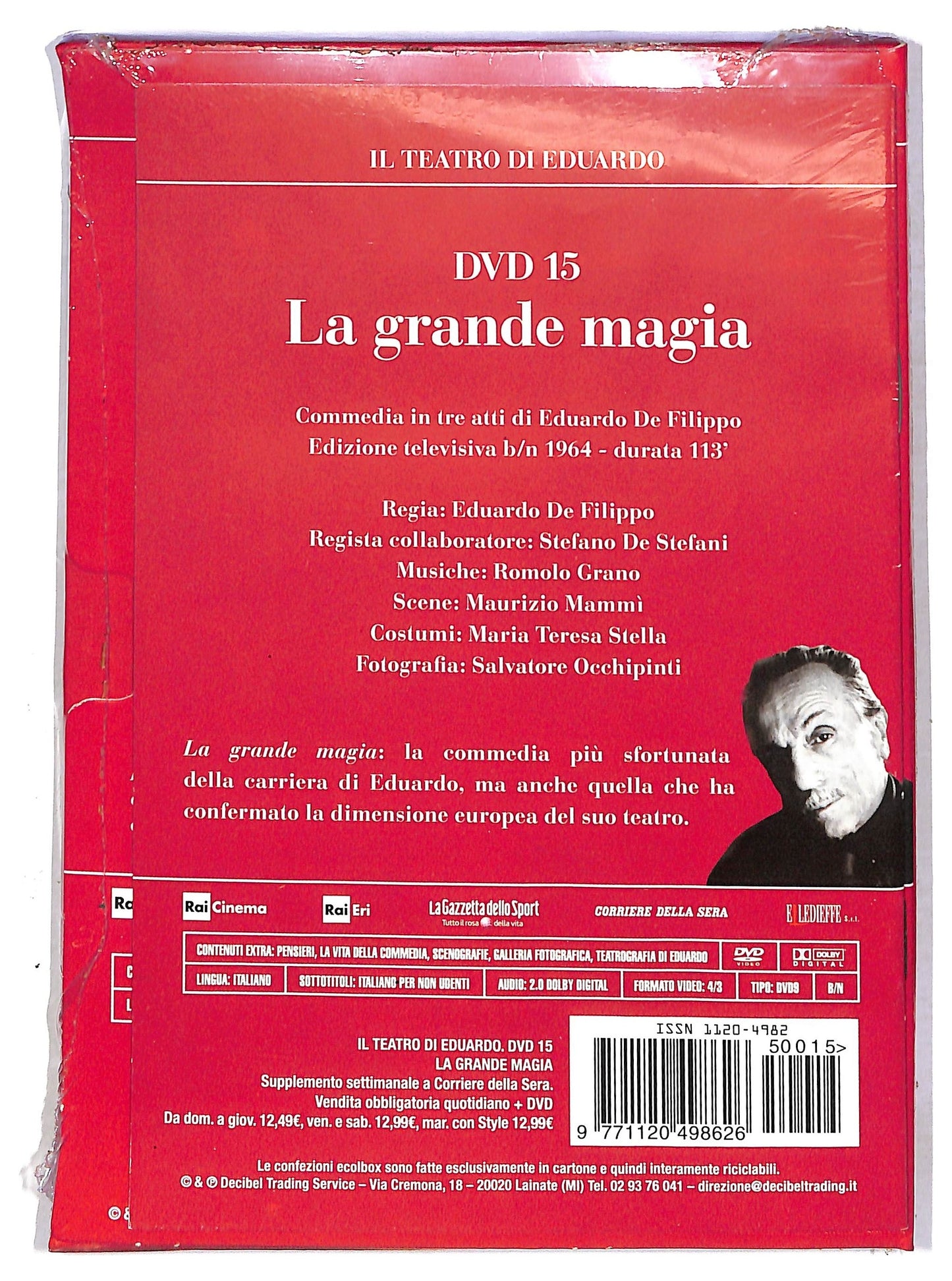 EBOND il teatro di eduardo - La grande magia vol 15 EDITORIALE DVD D792604