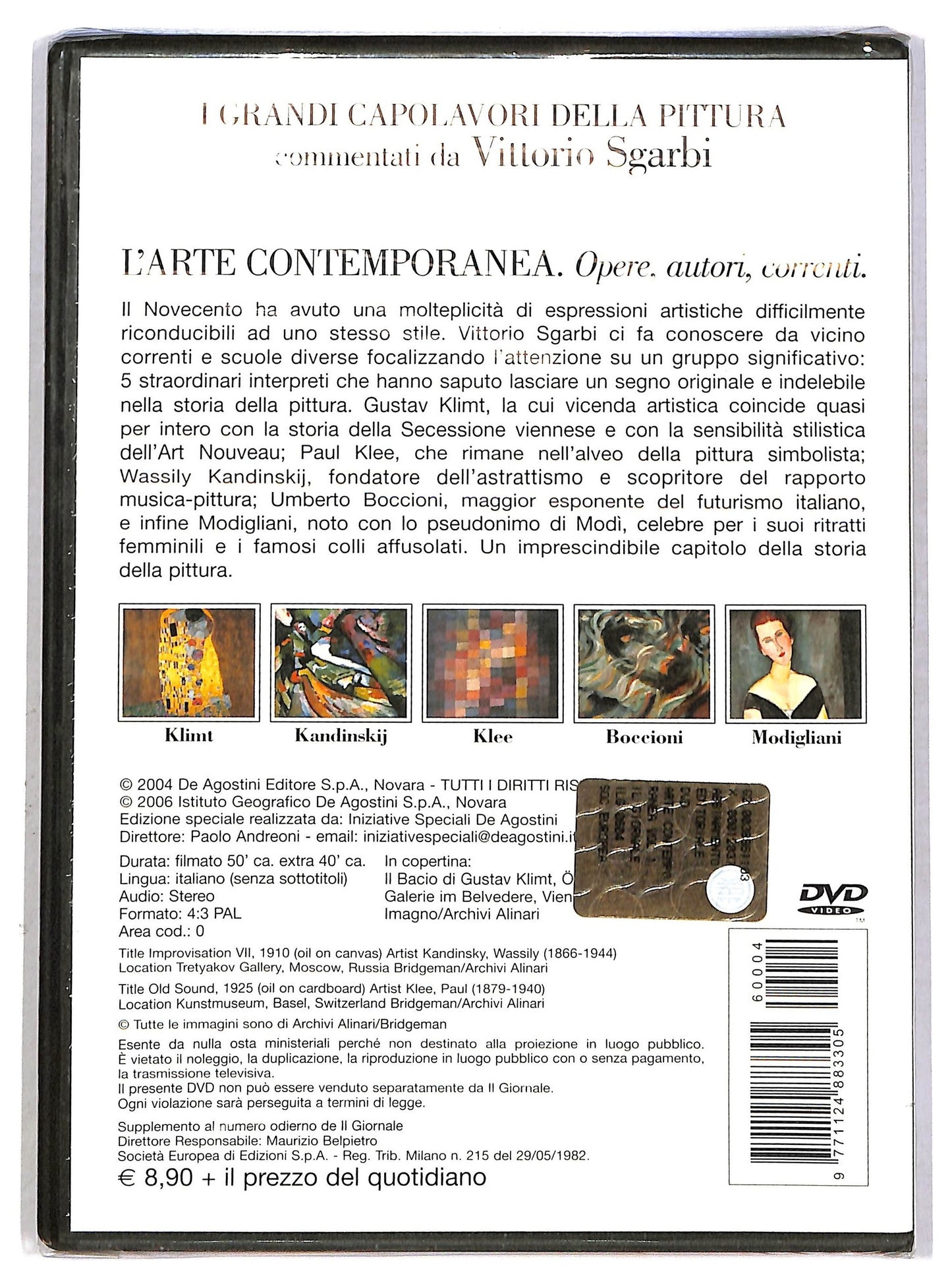 EBOND L'Arte Contemporanea Vol. 1 EDITORIALE DVD D792612