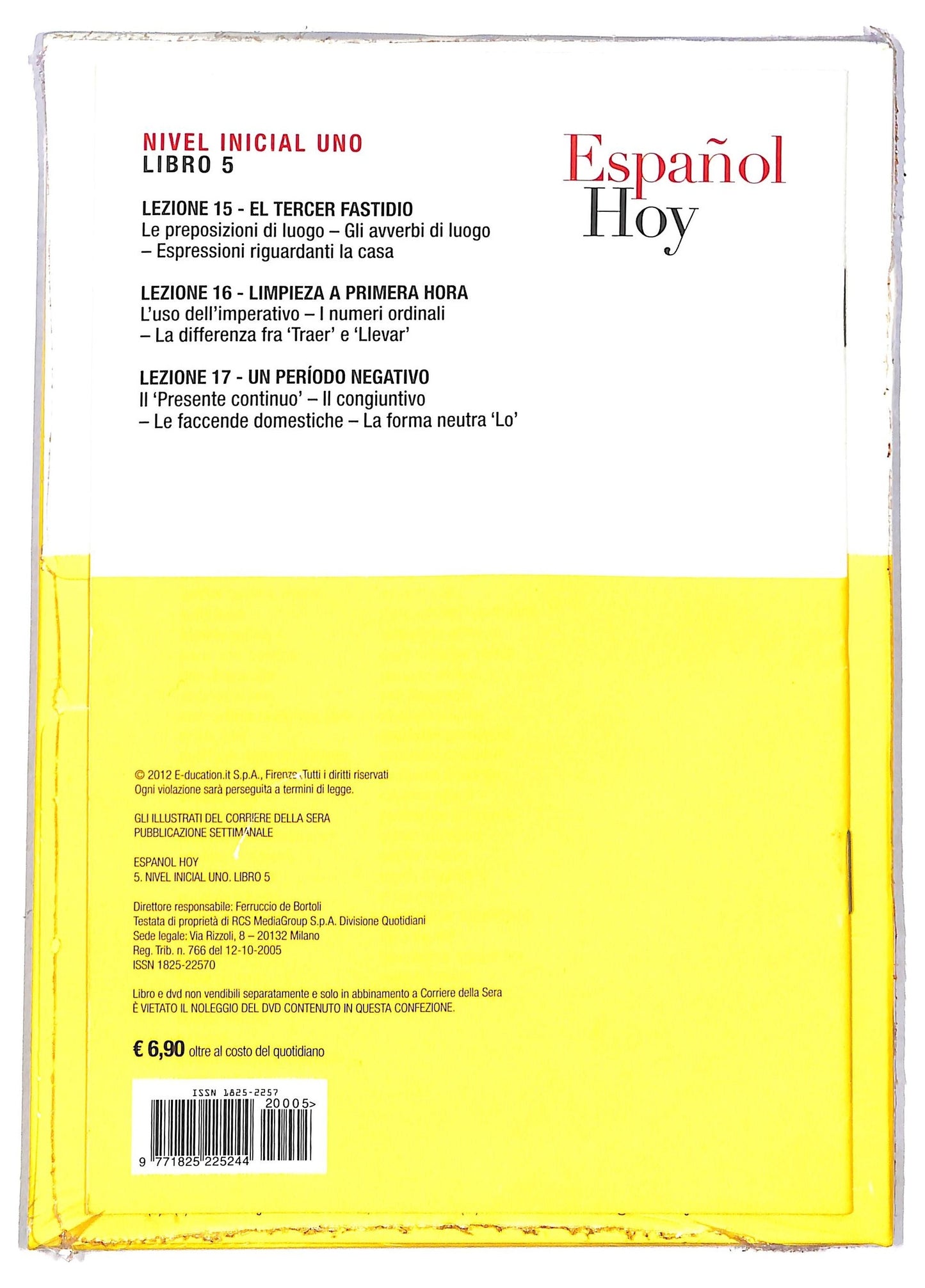 EBOND Espanol Hoy Vol. 5 Slipcase EDITORIALE DVD D792614