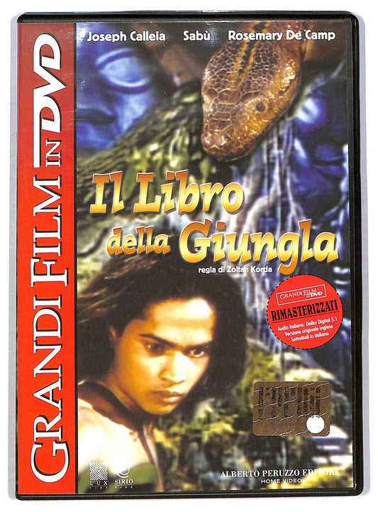 EBOND Il libro della giungla (film 1942) EDITORIALE DVD D792637