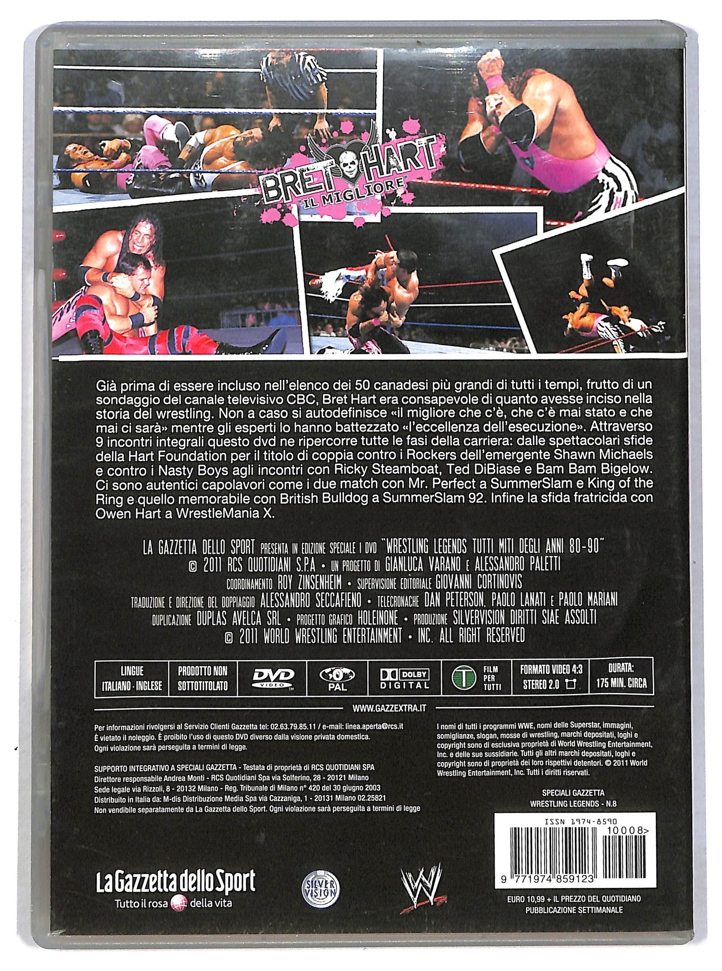 EBOND Wrestling Legends Tutti i Miti Degli Anni 80 - 90 EDITORIALE DVD D792669