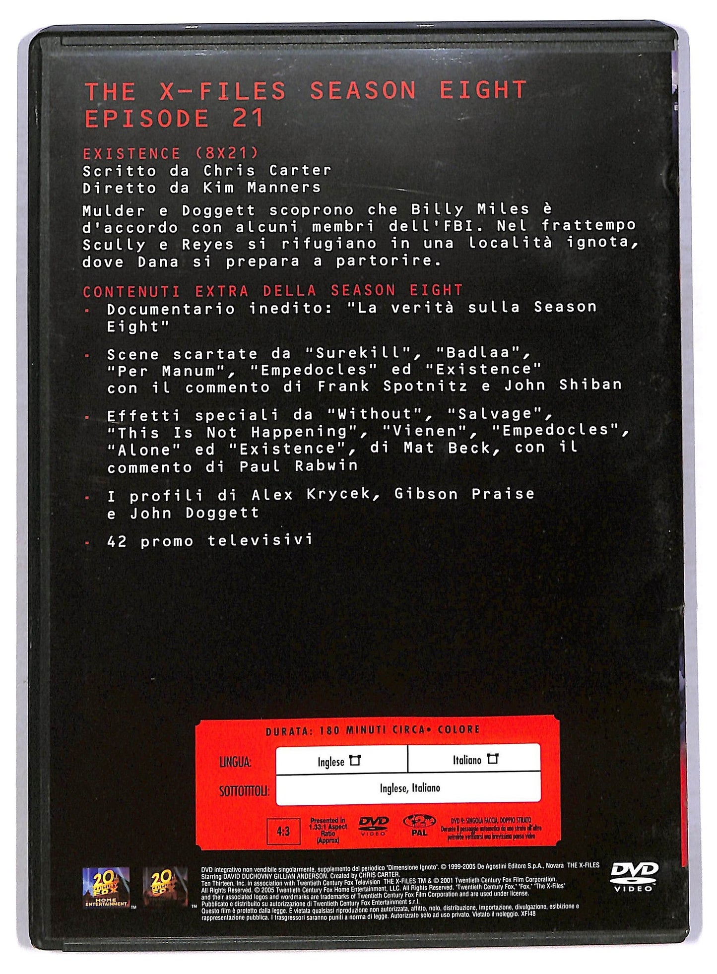 EBOND The X Files collection - Season eight - Volume 6 EDITORIALE  DVD D792736