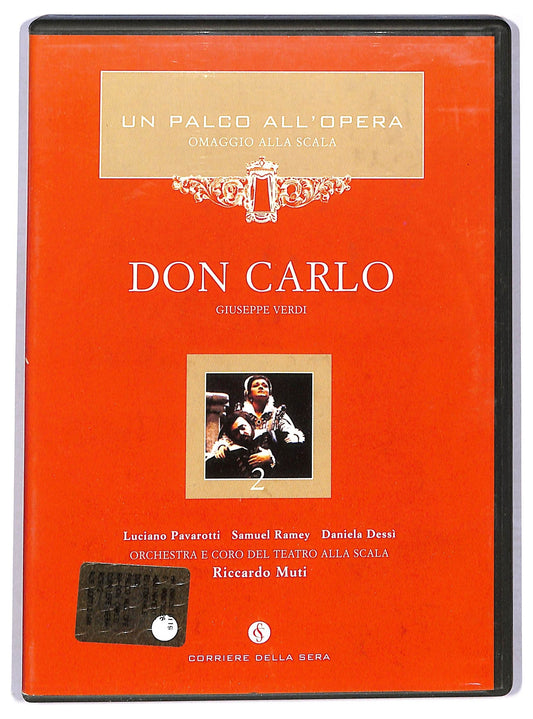 EBOND Un palco all'opera Vol.2 - Don Carlo - Giuseppe Verdi EDITORIA DVD D792814