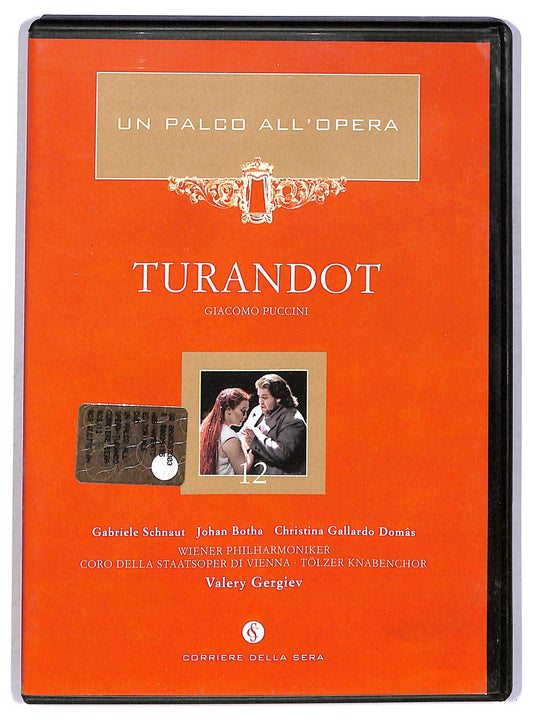 EBOND Un palco all'opera n12 - Giacomo Puccini - Turandot EDITORIALE DVD D792823