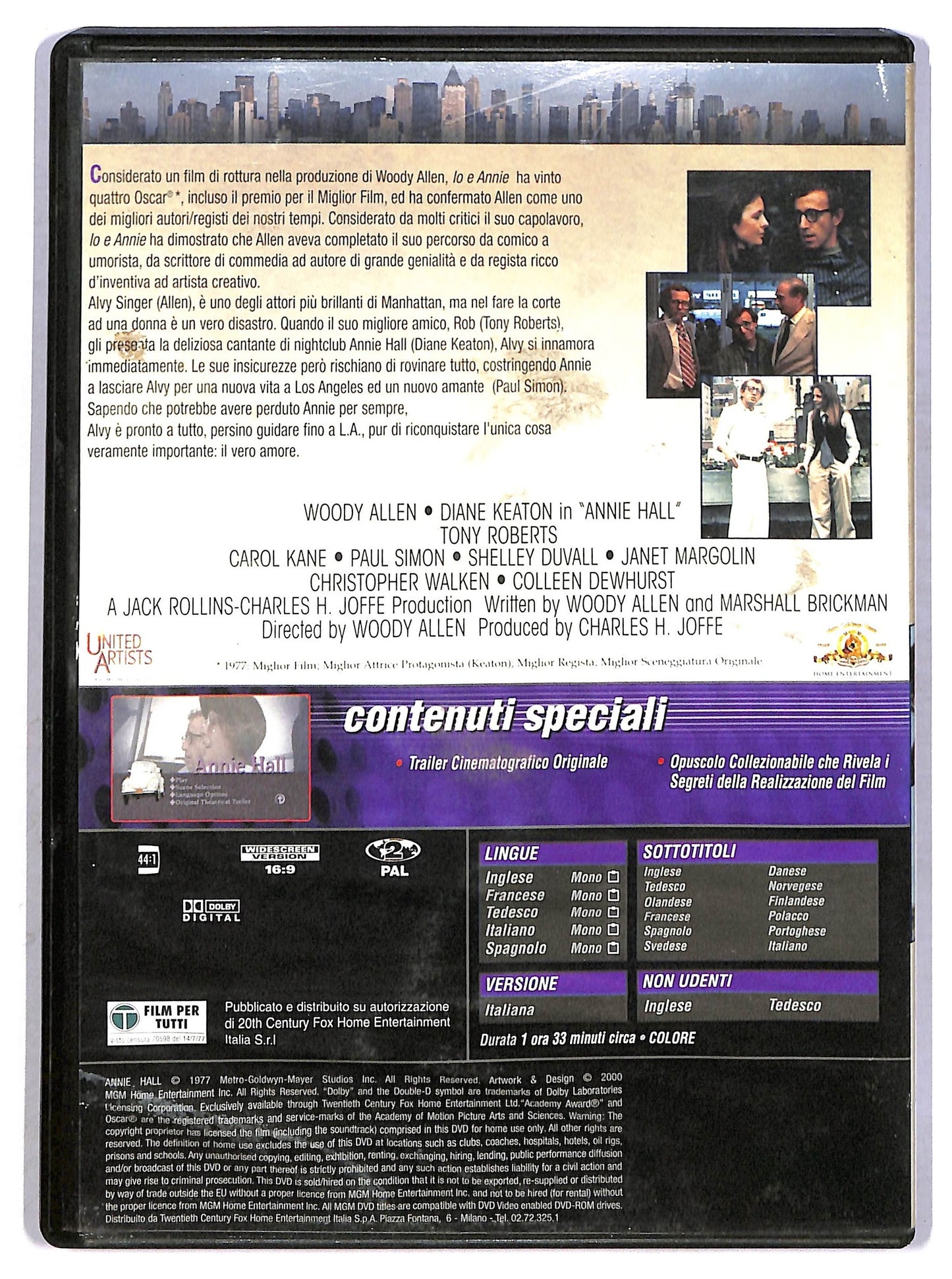 EBOND Io e Annie  EDITORIALE DVD D792903