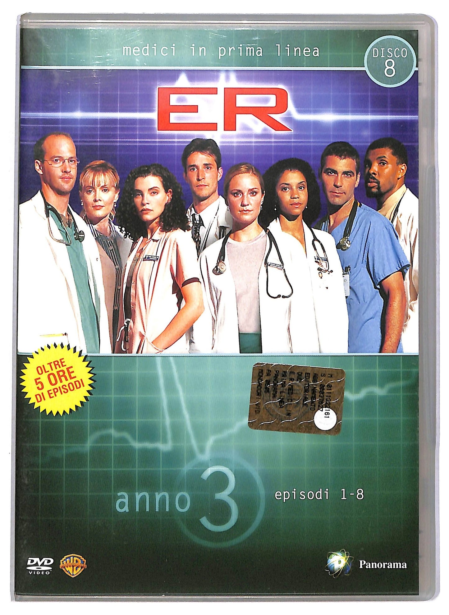 EBOND ER Medici In Prima Linea Anno 3 Epis. 1 - 8 EDITORIALE DVD D792950