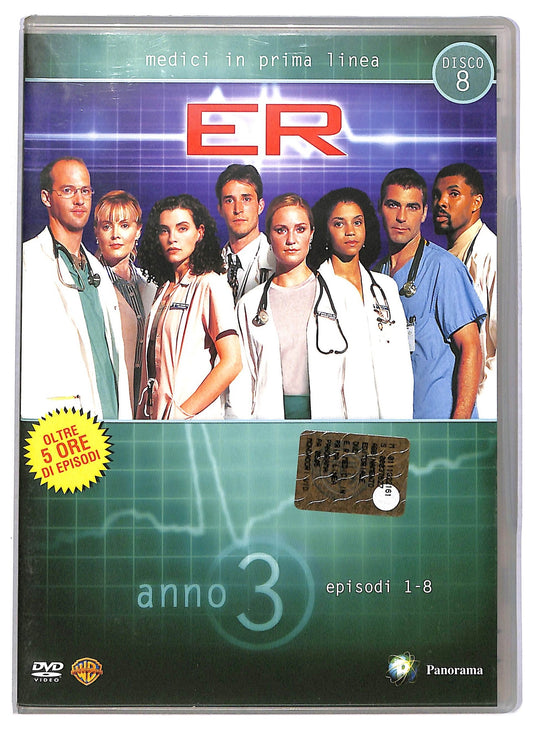 EBOND ER Medici In Prima Linea Anno 3 Epis. 1 - 8 EDITORIALE DVD D792950