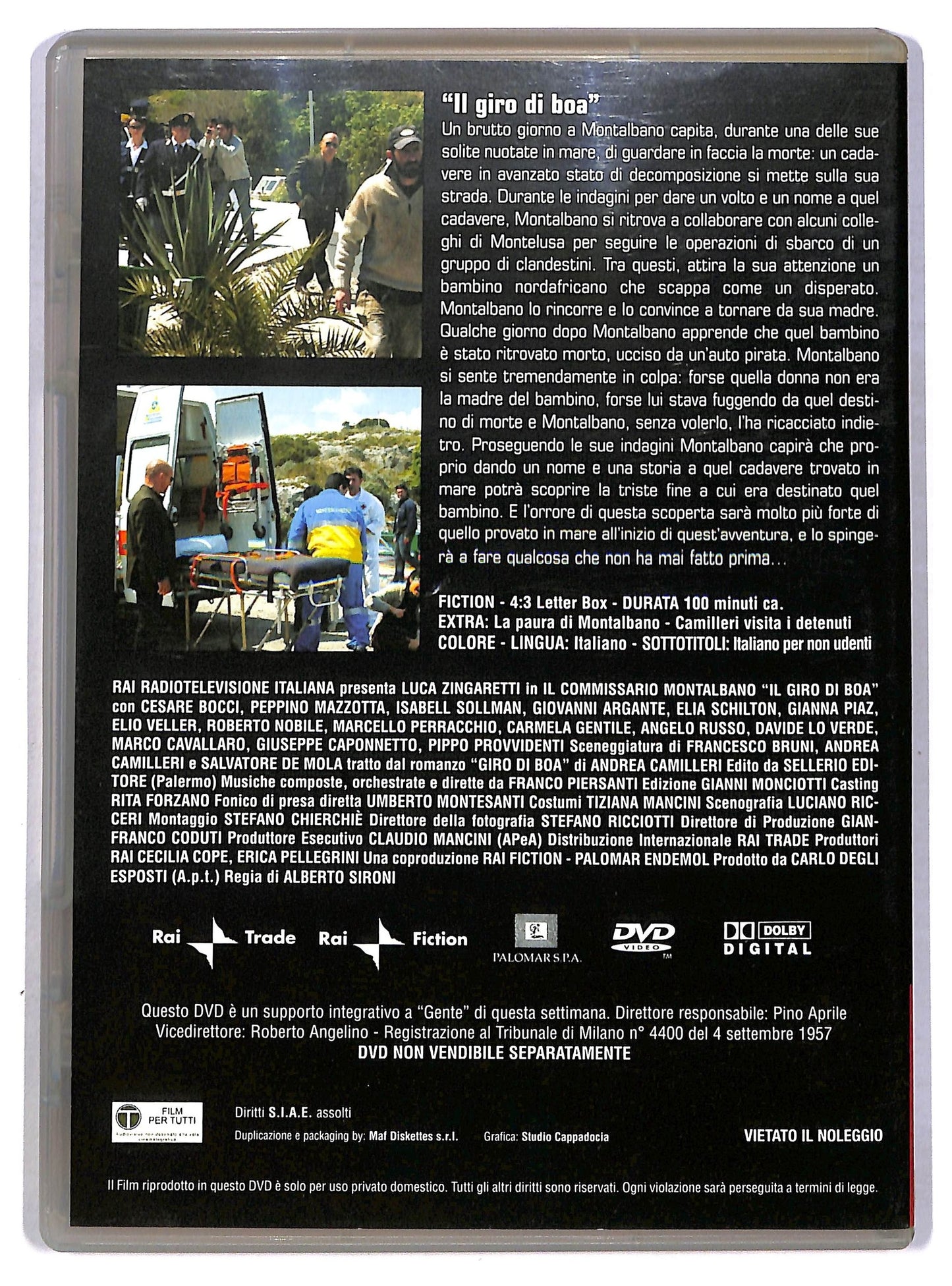 EBOND Il commissario Montalbano Il giro di boa Vol.3  EDITORIALE  DVD D792967