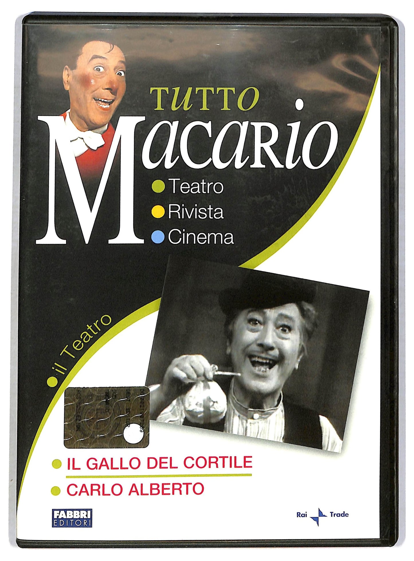 EBOND tutto macario - il gallo del cortile + carlo alberto EDITORIALE DVD D793015