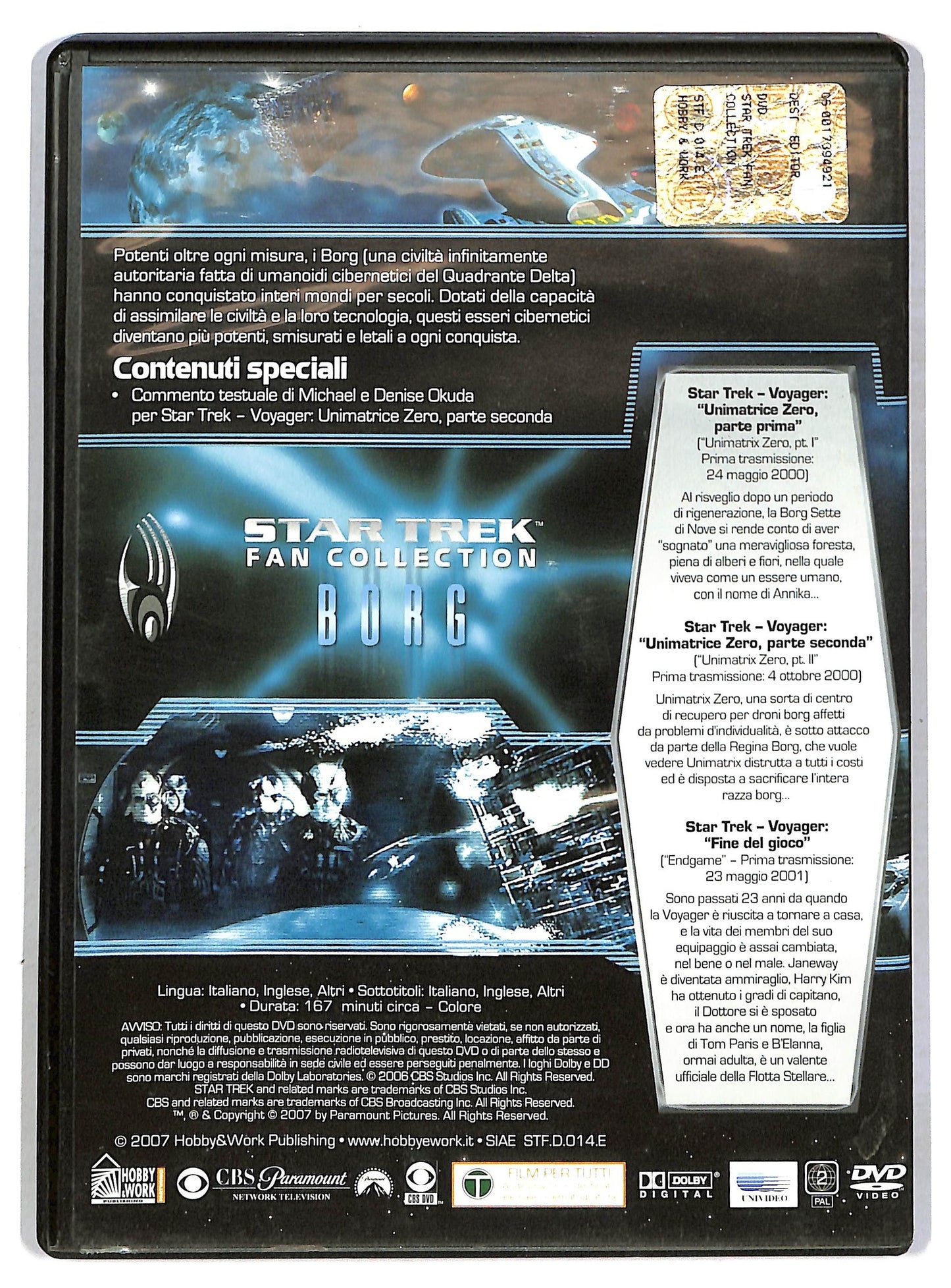 EBOND Star Thek Borg Fan Collection Vol. 4 EDITORIALE DVD D793027
