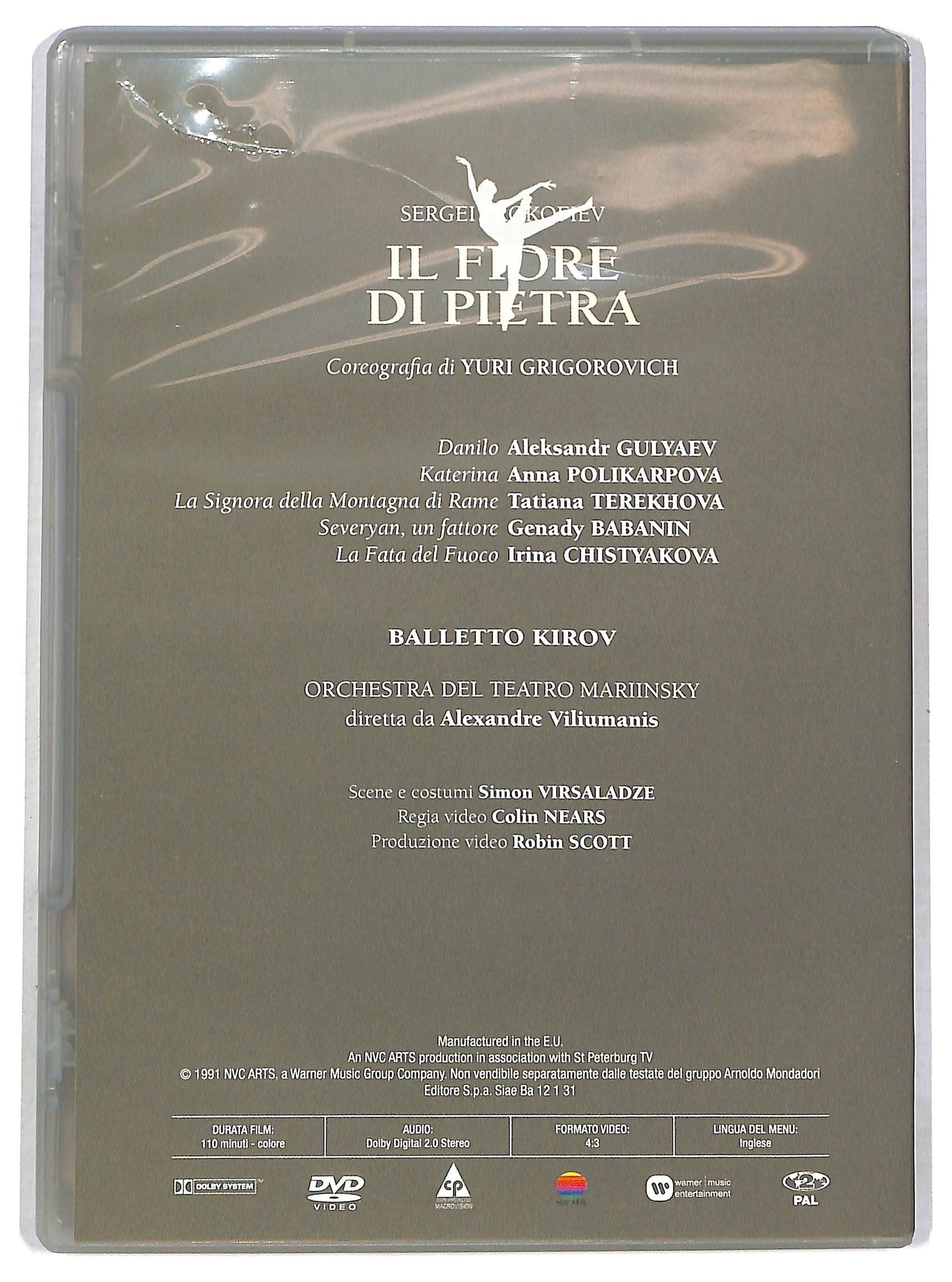 EBOND Il Fiore Di Pietra - Invito Al Balletto n. 31 EDITORIALE DVD D793136