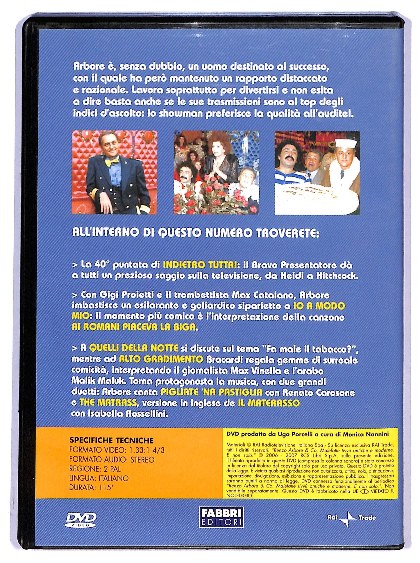 EBOND Renzo Arbore & Co EDITORIALE DVD D793532