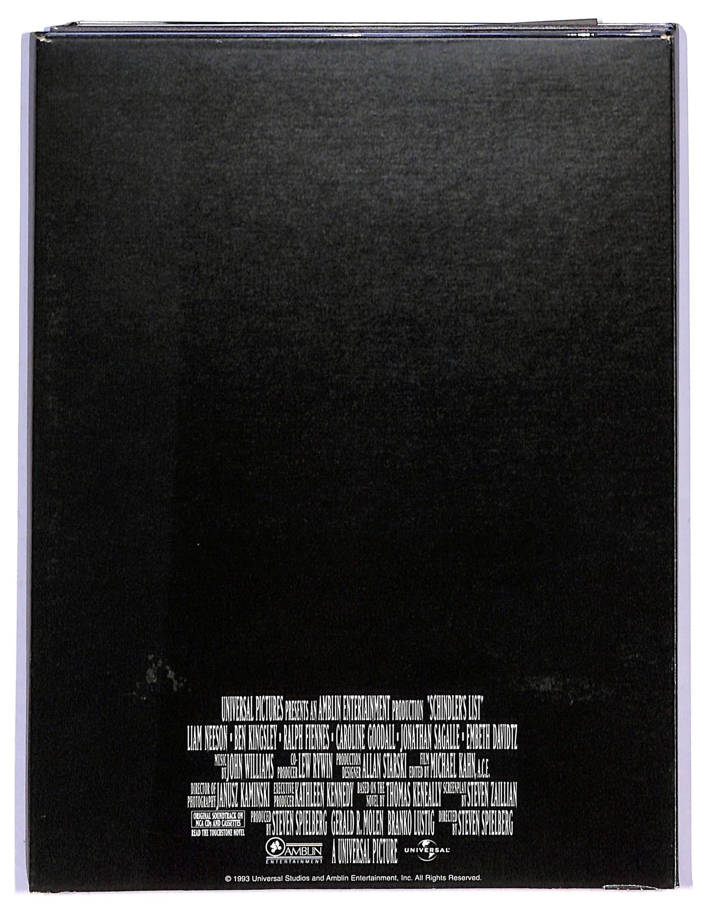 EBOND Schindler's List - La lista di Schindler DIGIPACK DVD D793538