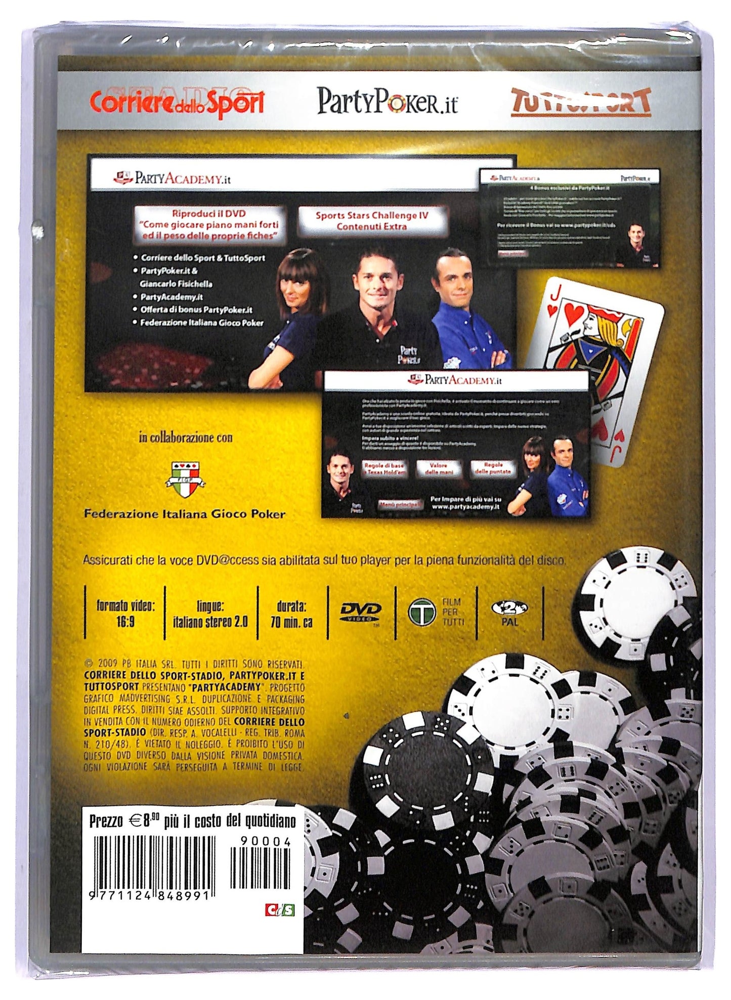 EBOND Party academy 4° puntata EDITORIALE DVD D793549
