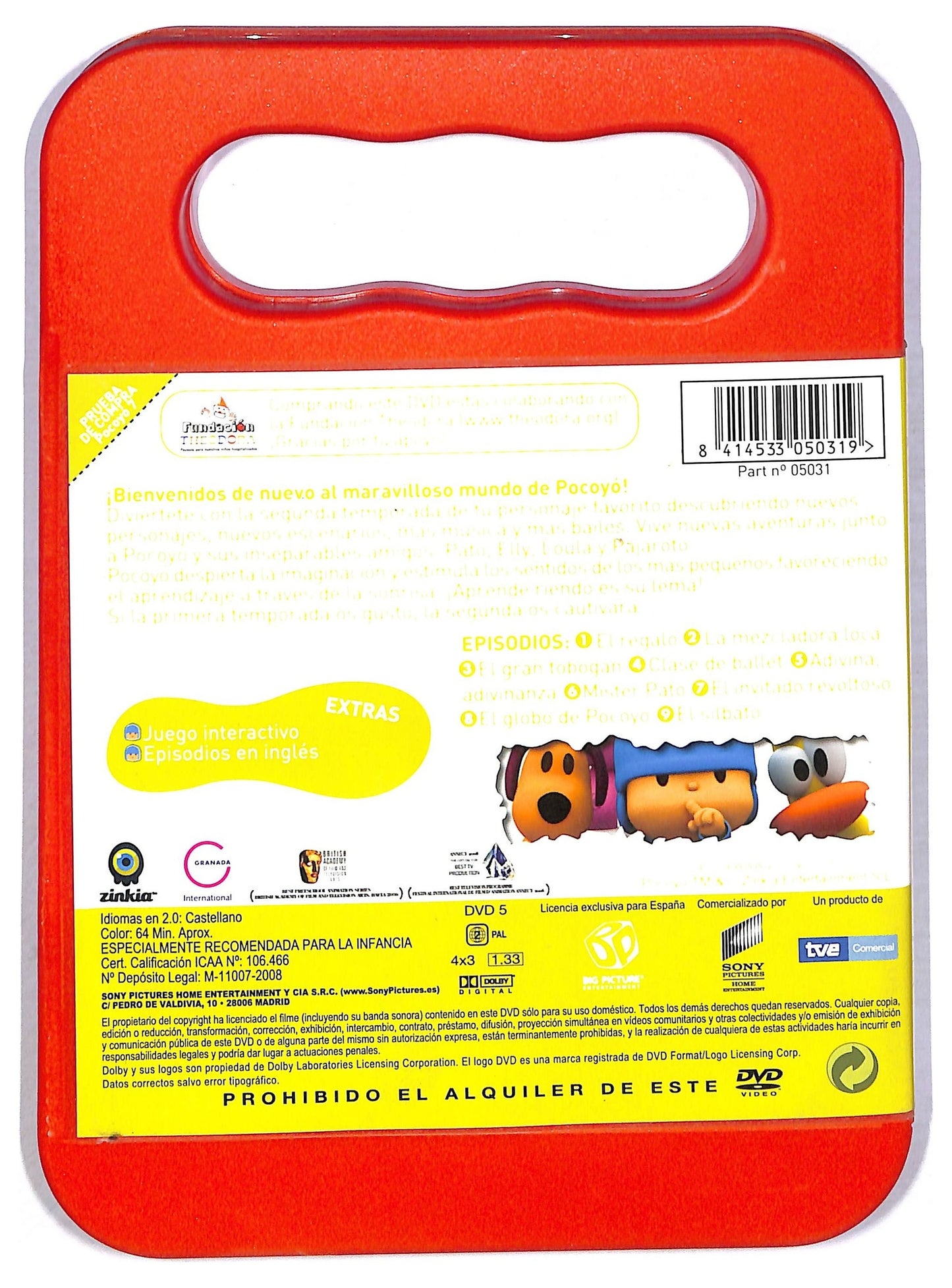 EBOND Pocoyo Aprende Riendo Vol. 7 DVD D793644