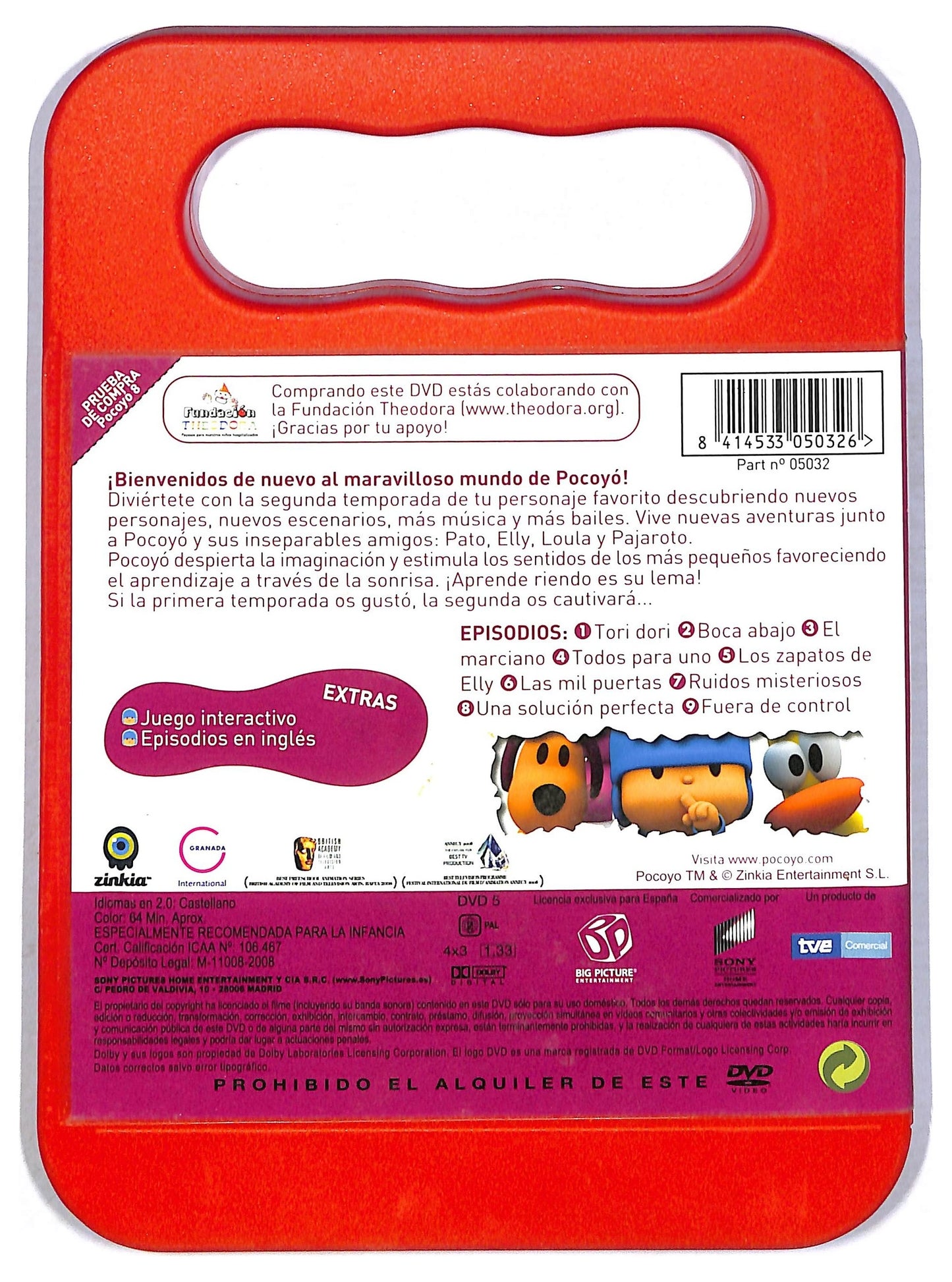 EBOND Pocoyo Aprende Riendo - Vol. 8 Espagnol DVD D793648