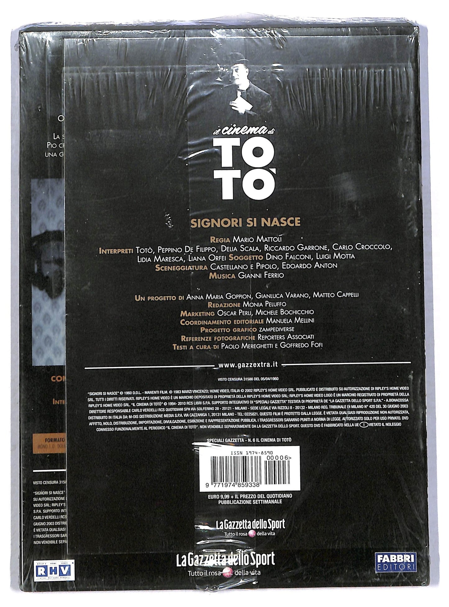 EBOND Signori Si Nasce EDITORIALE DVD D793755