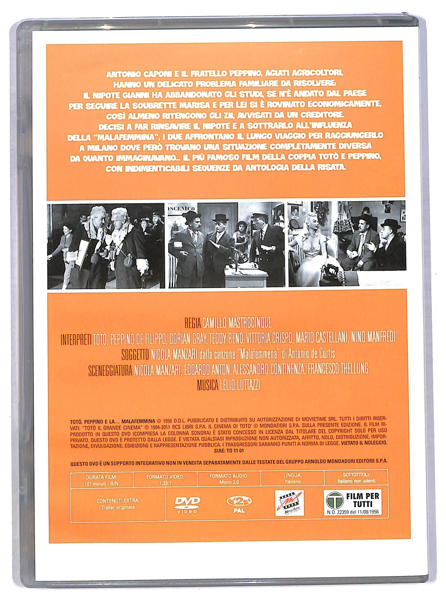 EBOND Toto, Peppino e La,,,  Malafemmina EDITORIALE DVD D793759