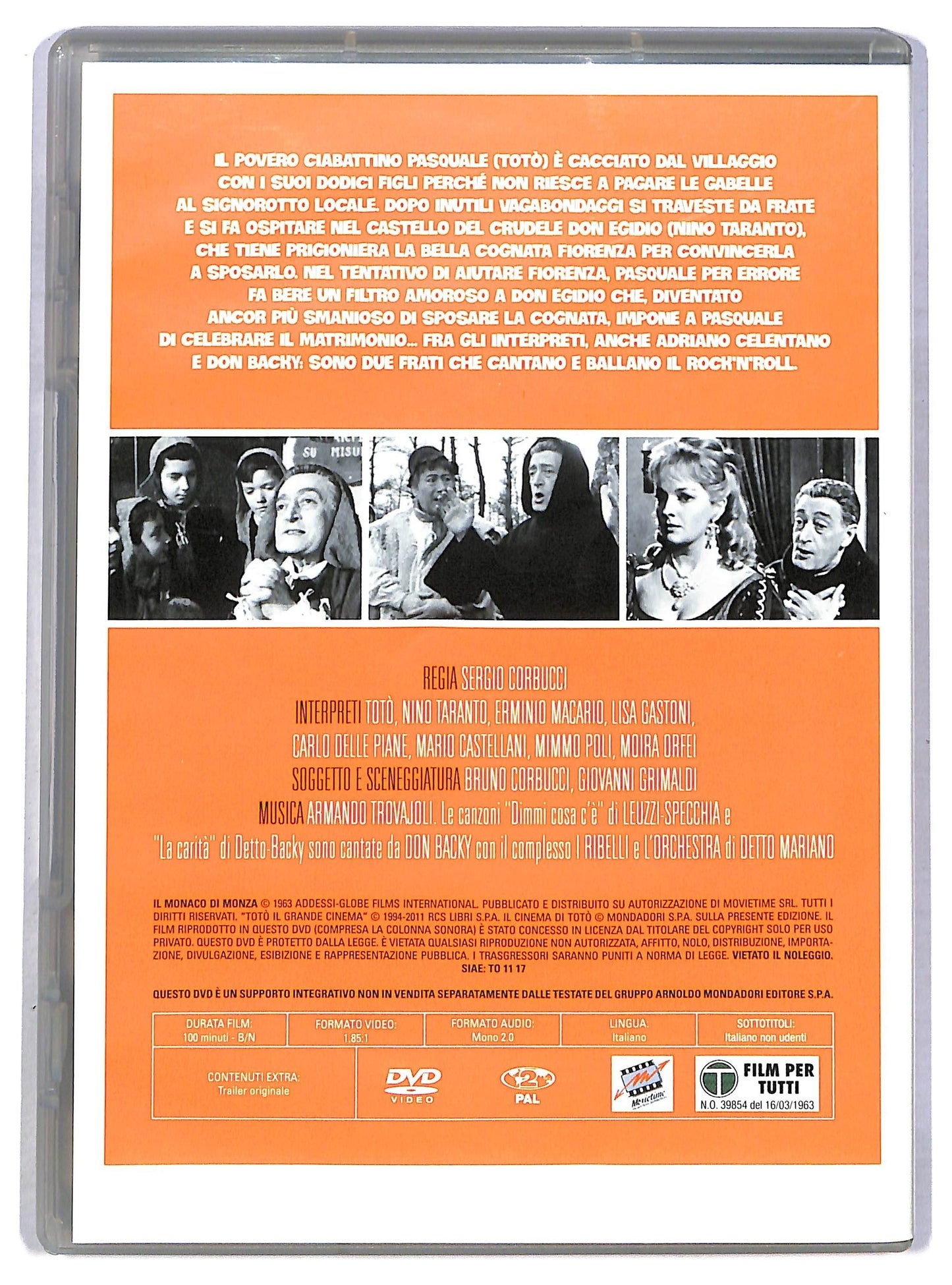 EBOND IL Monaco Di Monza EDITORIALE DVD D793802